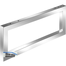 Wandkonsole - Handtuchhalter, H�he 200 mm, Tiefe 480 mm, Stahl chrom glanz