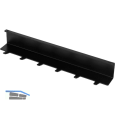 Linero MosaiQ Hakenleiste 6 Haken Stahl schwarz