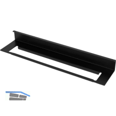 Linero MosaiQ Tuchleiste Stahl schwarz