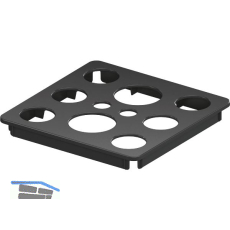 VS ADD Box-M Deckel gelocht 1x1 Lava