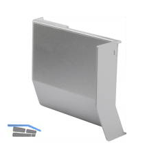 CAMAR Abdeckkappe 801 mit Lippe links, Kunststoff vernickelt