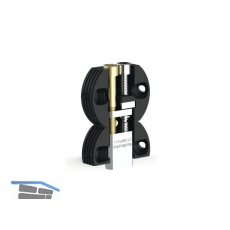 CAMAR Spiegel-Paneelaufh�nger 814.35, Stahl/Kunststoff schwarz