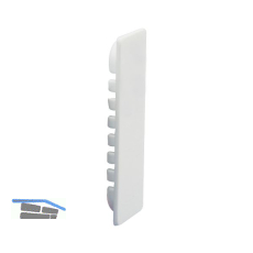 CAMAR Abdeckkappe zu Schrankaufh�nger 816AS, Kunststoff wei�