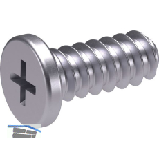 ITALIANA FERRAMENTA Euroschraube mit Zylinderkopf 5,9x14 Stahl verzinkt