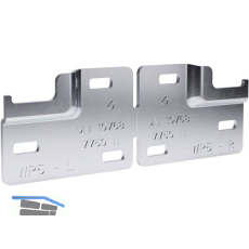 ITALIANA FERRAMENTA Montageplatte WP5 Links + Rechts zu Schrankaufh�nger