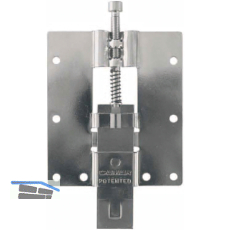 CAMAR Paneelaufh�nger 814, mit Feder, Befestigung unten, Stahl verzinkt