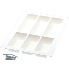 AGOFORM Besteckeinsatz Classico 500/40 Kunststoff Wei�