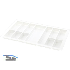 AGOFORM Besteckeinsatz Classico 500/90 Kunststoff Wei�