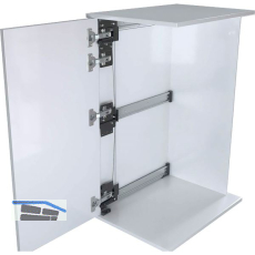 ACCURIDE 1532 Drehschiebet�rbeschlag, H�he 1200-1800 mm, vorliegende T�ren