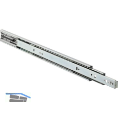 ACCURIDE DZ3832-EC-D Kugelk�figf�hrung Vollauszug, L�nge 650 mm, Stahl verzinkt