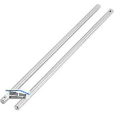 ACCURIDE Verriegelungsstangen zu DBHAND/DBHANL, L 500mm, Edelstahl