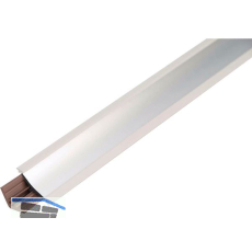 REHAU Wandanschlussprofil Rauwalon slim-line plus Alu Edelstahl-Effekt geb�rstet