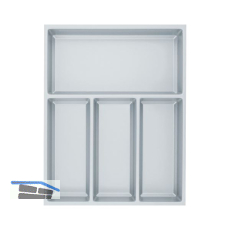 AGOFORM Besteckeinsatz Sky 500/45 Kunststoff silbergrau