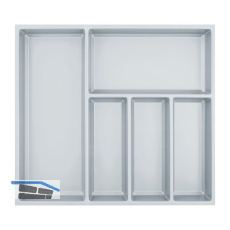AGOFORM Besteckeinsatz Sky 500/60 Kunststoff silbergrau