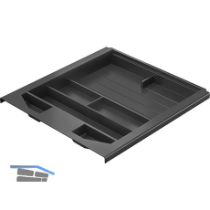 HETTICH Systema Top 2000 Schreibmaterial-Auszug 392 mm; H�he 40 mm; schwarz