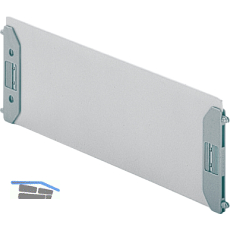 HETTICH Systema Top 2000 Fachteiler, Format A6, Ma� X 150 mm, Stahl Alu-Finish