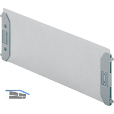 HETTICH Systema Top 2000 Fachteiler, Format A5, Ma� X 220 mm, Stahl Alu-Finish