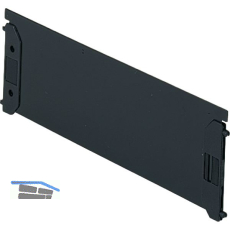 HETTICH Systema Top 2000 Fachteiler, Format A5, Ma� X 220 mm, Stahl schwarz