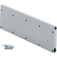 HETTICH Trennwand, Einbaubreite 292 mm, Stahl pulverbeschichtet/Alu-Finish