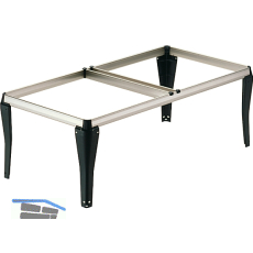 HETTICH Systema Top 2000 H�ngerahmen, EB 392 mm, ET 530 mm, schwarz