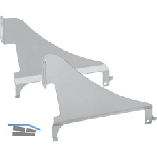 HETTICH Systema Top 2000 Blendenst�tzen, Stahl Alu-Finish