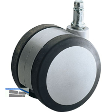 HETTICH Systema Top 2000 Lenkrolle ohne Feststeller, Rollen � 75 mm