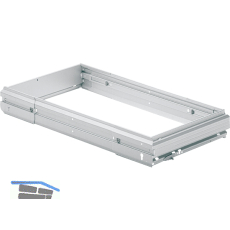 HETTICH Systema Top 2000 H�ngeregistratur-Rahmen 368-540 / 400 mm Alu-Finish