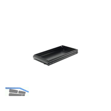 HETTICH Systema Top 2000 Breitwandschubladen, KB 435 mm, Stahl schwarz