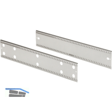 HETTICH Systema Top 2000 Orgaline, Au�enbreite 736 mm, Stahl Alu-Finish