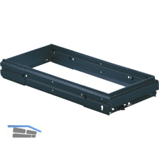 HETTICH Systema Top 2000 H�ngeregistratur-Rahmen 534-706 / 316 mm schwarz