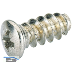 HETTICH Systema Top 2000 Systemschraube Linsenkop � 6,0x13,7 mm, vernickelt