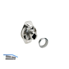 HETTICH PRESTIGE 2000 Zylinder Druckschloss, �18, Stahl vernickelt