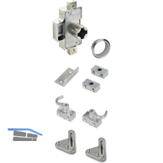 HETTICH PRESTIGE 2000 Zyl.-Drehstangenschloss Z23 Set, Dornma� 25, L20, vern.