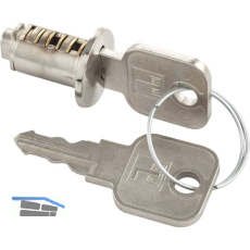 HETTICH PRESTIGE 2000 Innenzylinder Z23, �18, Sperre 18036, vernickelt hochglanz