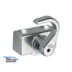 HETTICH PRESTIGE 2000 Schlie�haken zum Anschrauben, rechts, Stahl vernickelt