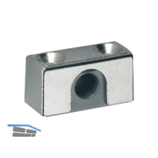 HETTICH PRESTIGE 2000 Stangenf�hrung � 6 mm zum Anschrauben, Stahl vernickelt