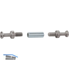 HETTICH VB 18/20/19/21 Einschraubd�bel+Gewindeh�lse 15mm, Spannma� 9, Bohr �5