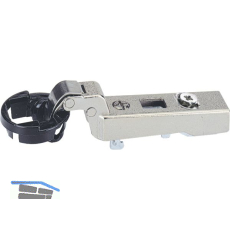 HETTICH INTERMAT 9904 T1 Glast�rscharnier, einliegend, �W 95�