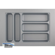HETTICH OrgaTray 440 Besteckeinsatz T 441 - 520/Nennbreite 400 mm Silber