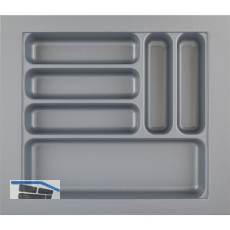 HETTICH OrgaTray 440 Besteckeinsatz T 441 - 520/Nennbreite 500 mm Silber