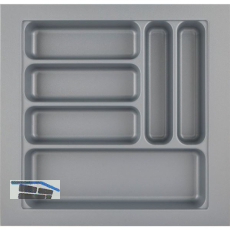 HETTICH OrgaTray 440 Besteckeinsatz T 441 - 520/Nennbreite 550 mm Silber