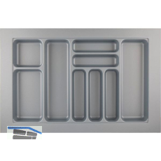 HETTICH OrgaTray 440 Besteckeinsatz T 441 - 520/Nennbreite 800 mm Silber