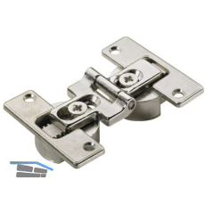 HETTICH HFT Faltt�rscharniere zum Schrauben 180�, Zinkdruckguss vernickelt