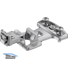 HETTICH Selekta Pro 2000E Seitenteil, Innenanschlag, TA 0mm, TS 19mm mit Zuhalt