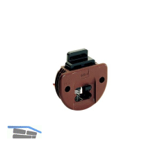 HETTICH SlideLine 55 F�hrungsteil - mit federndem Riegel, Kunststoff braun