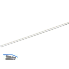 HETTICH SlideLine 55 Einfach- F�hrungsprofil, 4000 mm, Kunststoff wei�