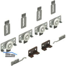 HETTICH SlideLine 56 Beschl�gegarnitur, TK 40 Kg, 2 t�rig
