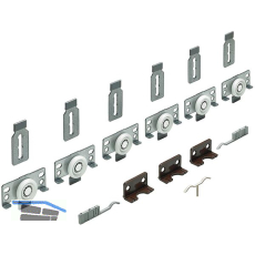 HETTICH SlideLine 56 Beschl�gegarnitur, TK 40 Kg, 3 t�rig
