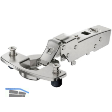 HETTICH SENSYS 8646i TH 58 D�nnt�rscharnier halb aufliegend ged�mpft �W 110�
