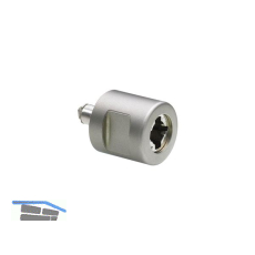 HETTICH PRESTIGE 2000 Zylinder-Drehgriff Typ 42.2, links, vernickelt matt